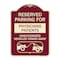 Signmission Reserved Parking for Physicians Patients Unauthorized Vehicles Towed Away, A-DES-BU-1824-23080 A-DES-BU-1824-23080 - alternate 1